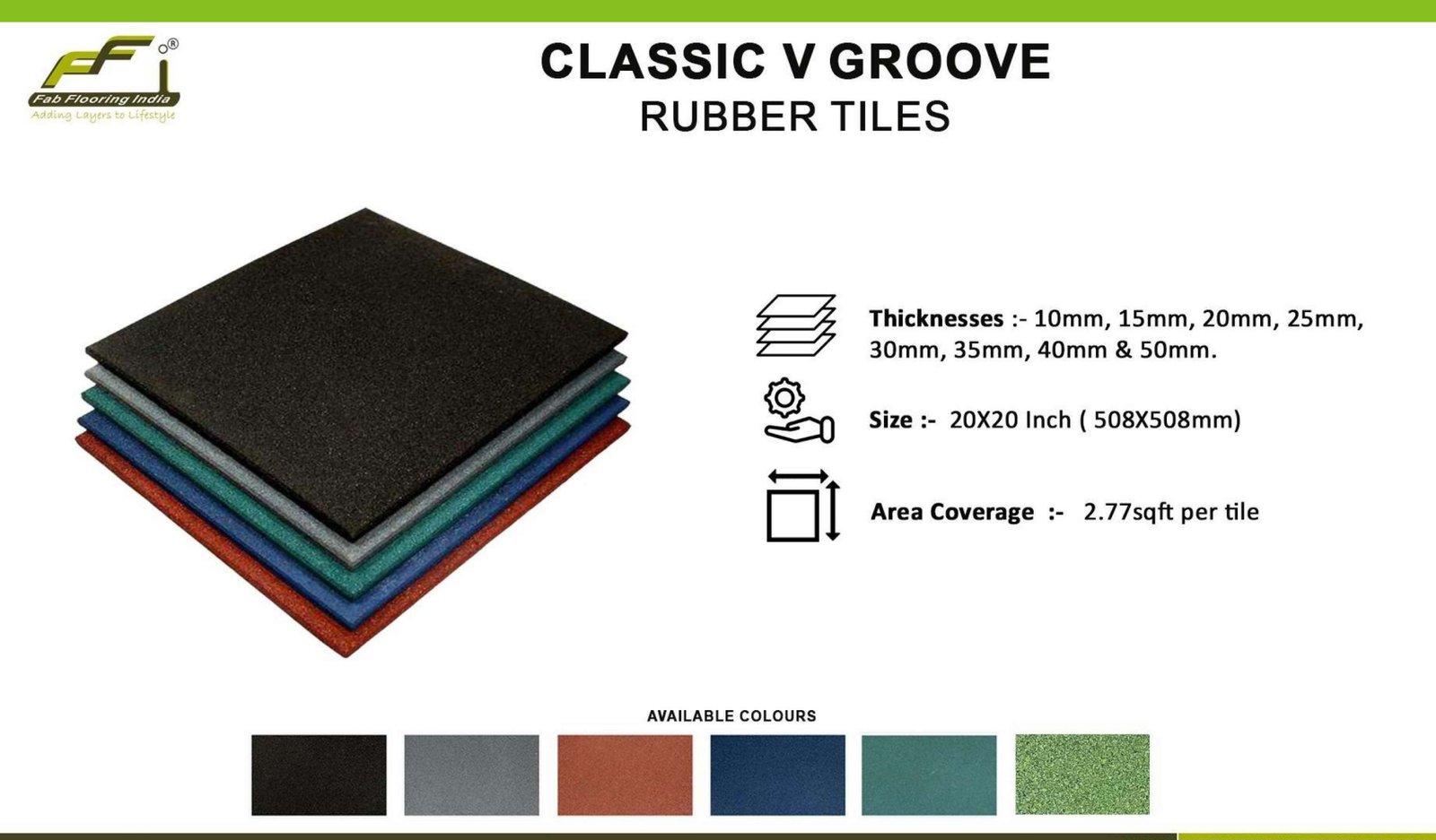 EPDM Rubber Underlay Rolls